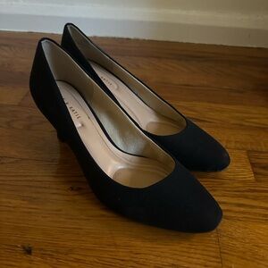 Kelly & Katie Black Pump Heels